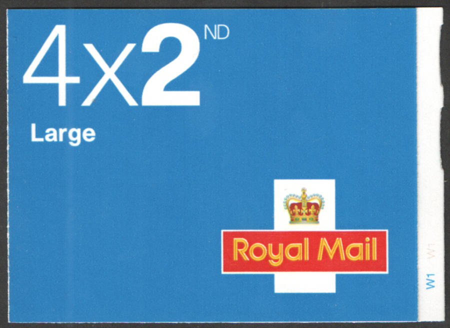 (image for) RA2b / SB2(11)B Cyl W1 MA11 / MFIL Walsall 4 x 2nd Class Large Booklet